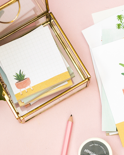House Plant Sticky note