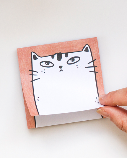 Meow Portrait Sticky note