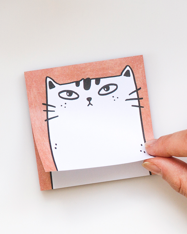 Meow Portrait Sticky note