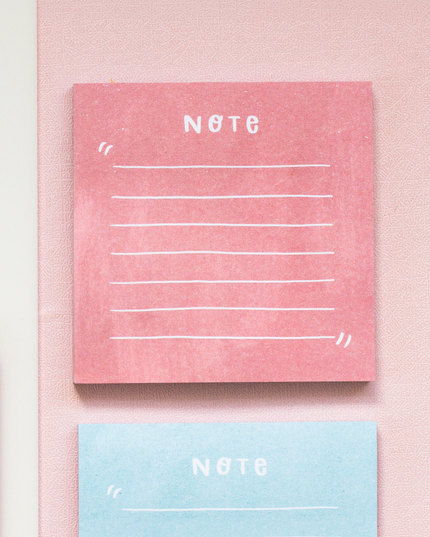 Simplicity: Pink Sticky note