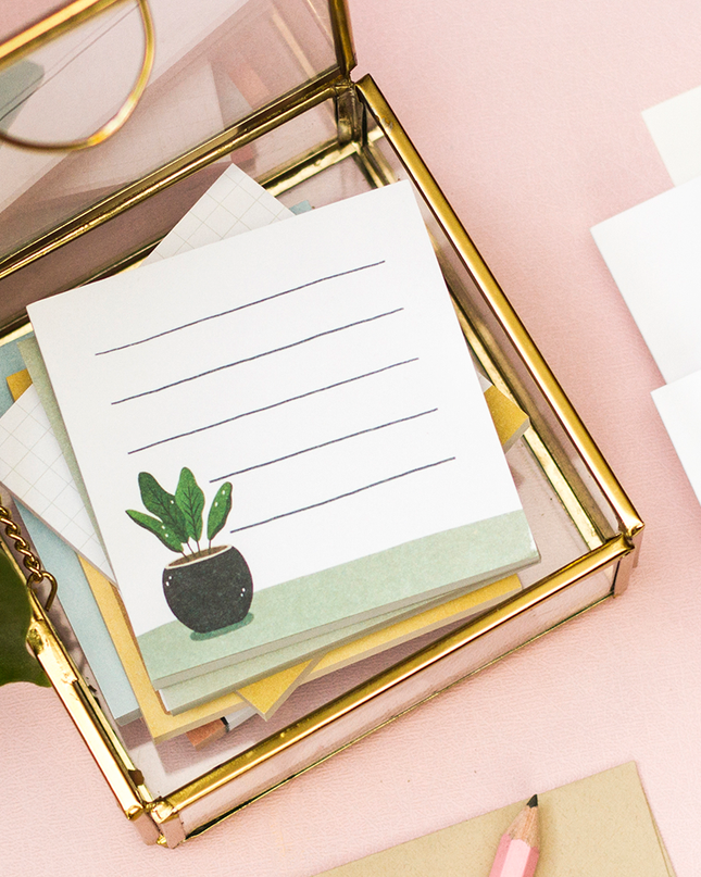 Tropical Plant Sticky note