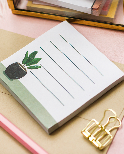 Tropical Plant Sticky note