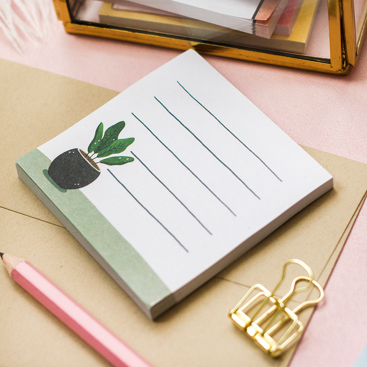 Tropical Plant Sticky note