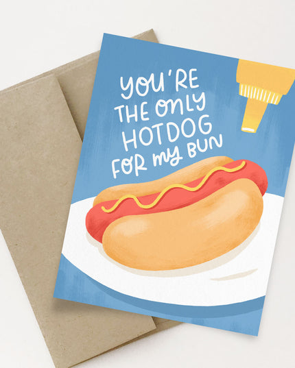 Only Hotdog For Me Card