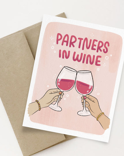 Partners In Wine Card