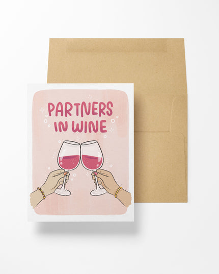 Partners In Wine Card