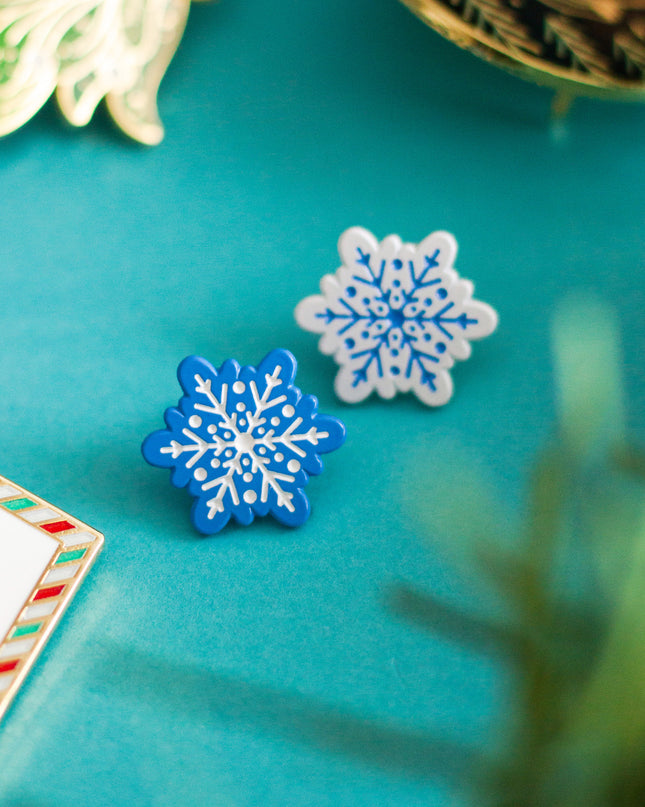 Snowflake Mini Set Enamel Pin