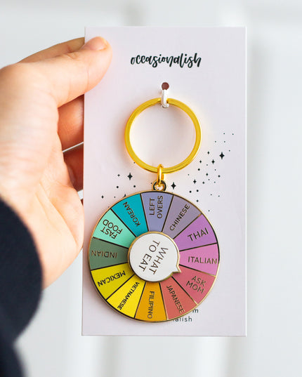 What to Eat Keychain