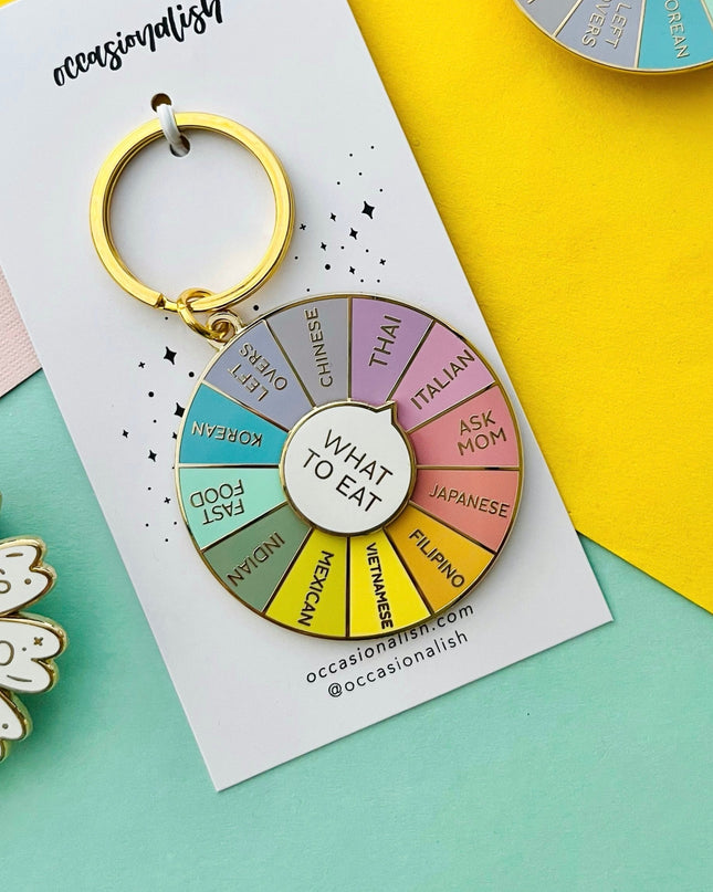 What to Eat Keychain