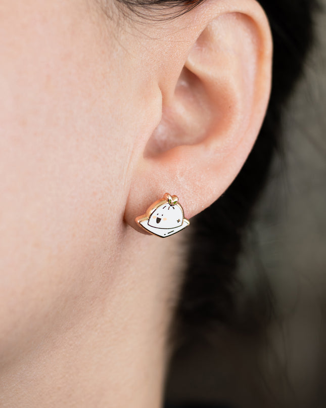 Bao Down Earrings