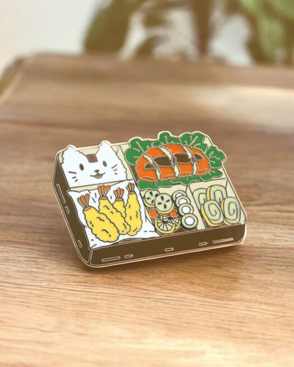Bento Box Enamel Pin