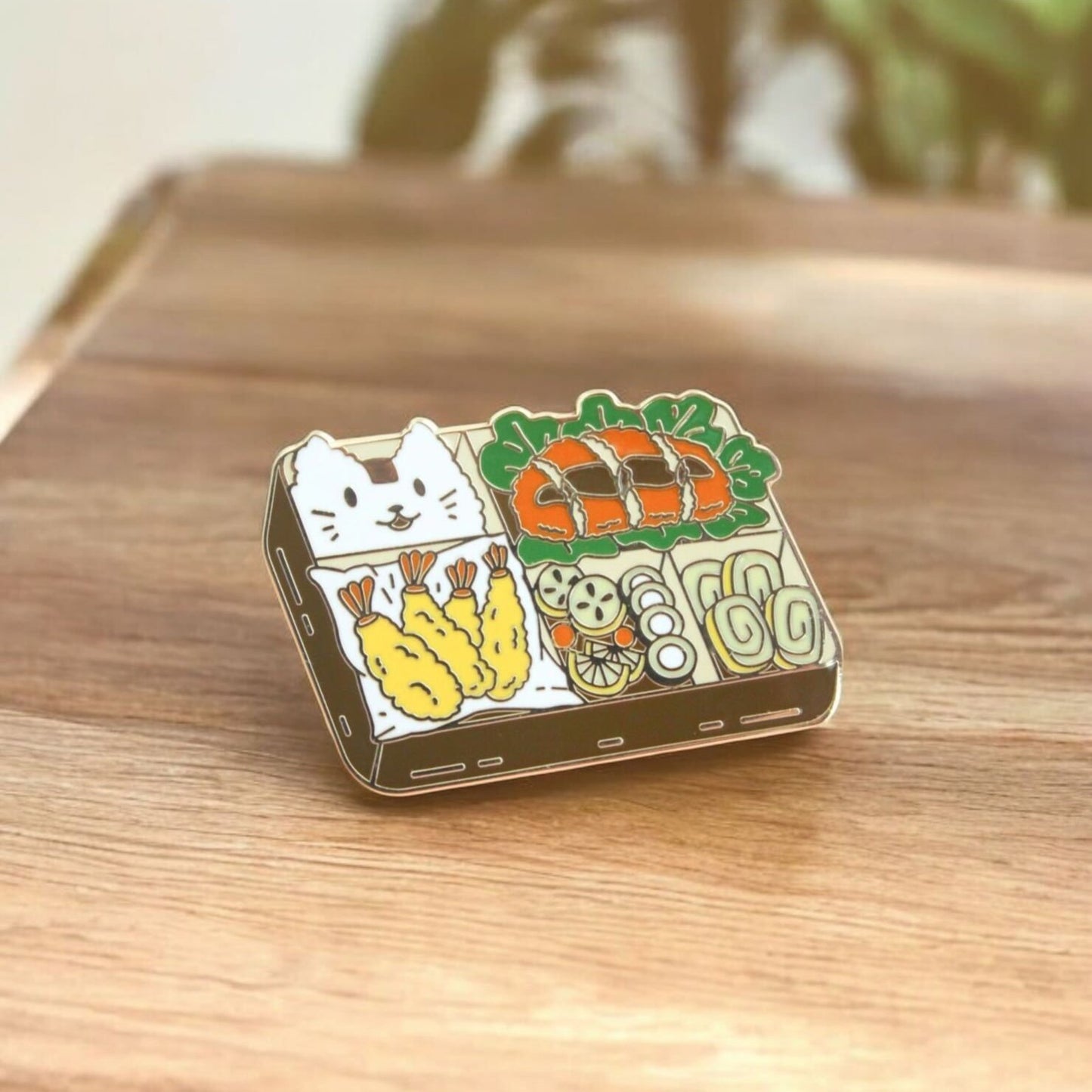 Bento Box Enamel Pin