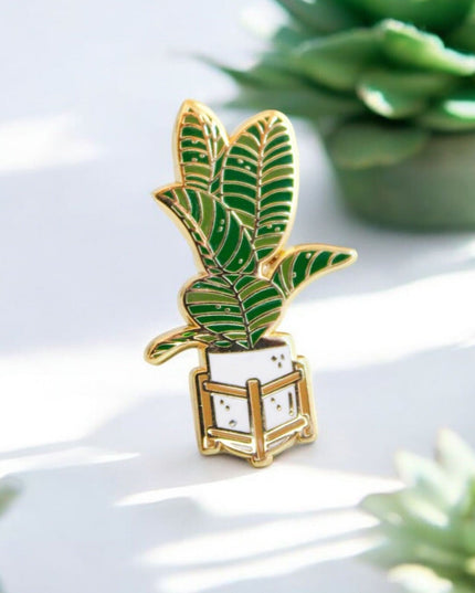 Bird of Paradise Enamel Pin