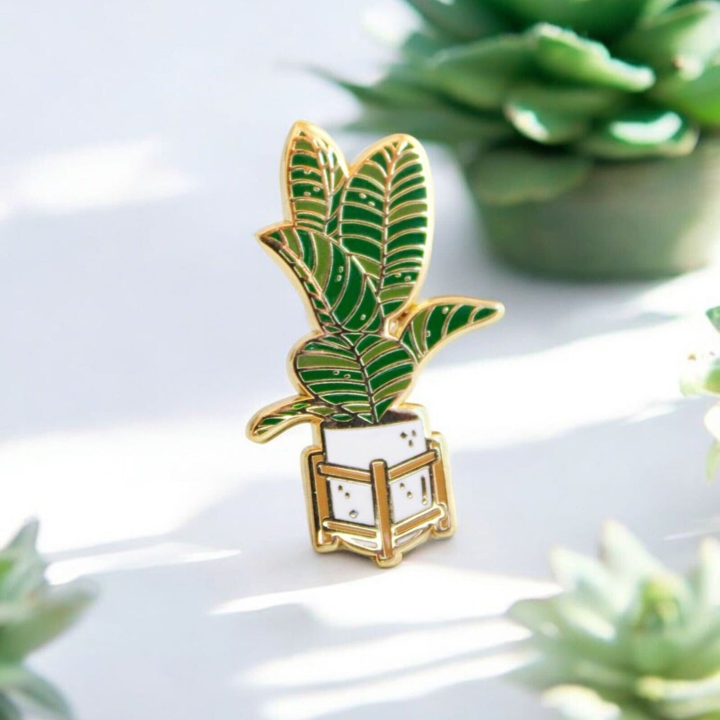 Bird of Paradise Enamel Pin