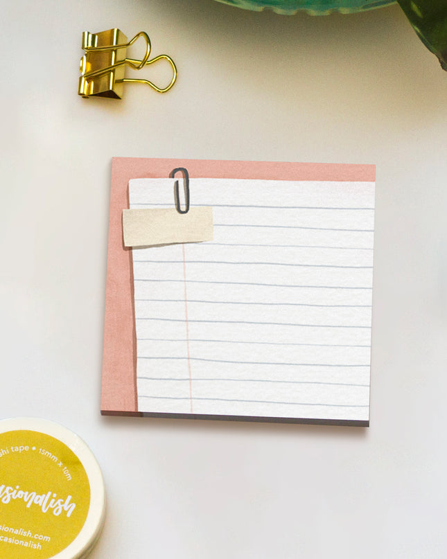 Paper Clip Sticky note