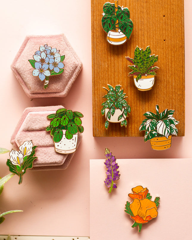 Pilea Enamel Pin
