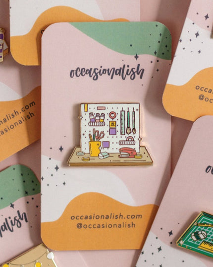 Creative Corner Enamel Pin