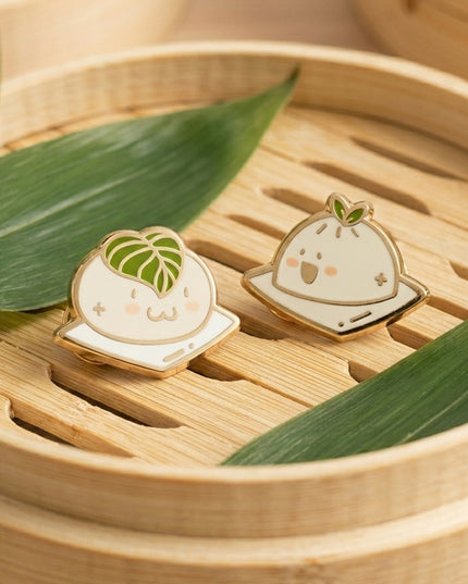 Bao Down Mini Enamel Pin