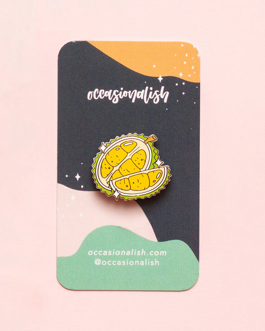 Durian Enamel Pin – occasionalish