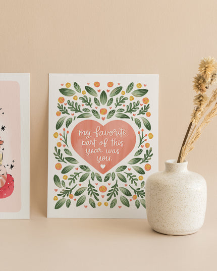 My Favorite Part Was You Card