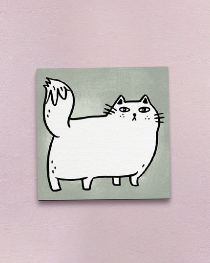 Meow Bod Sticky note