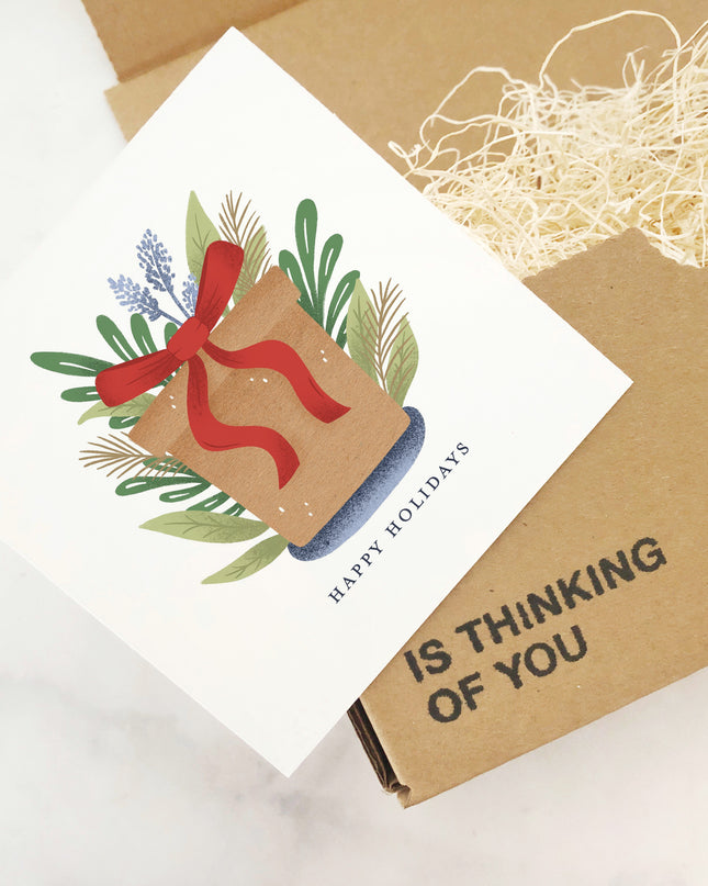Succulent Holiday Gift Box