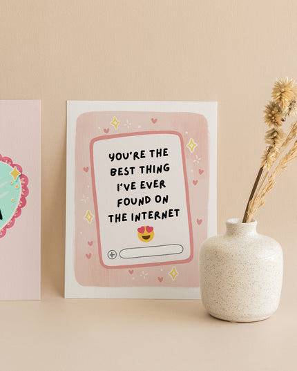 Best Thing On The Internet Card