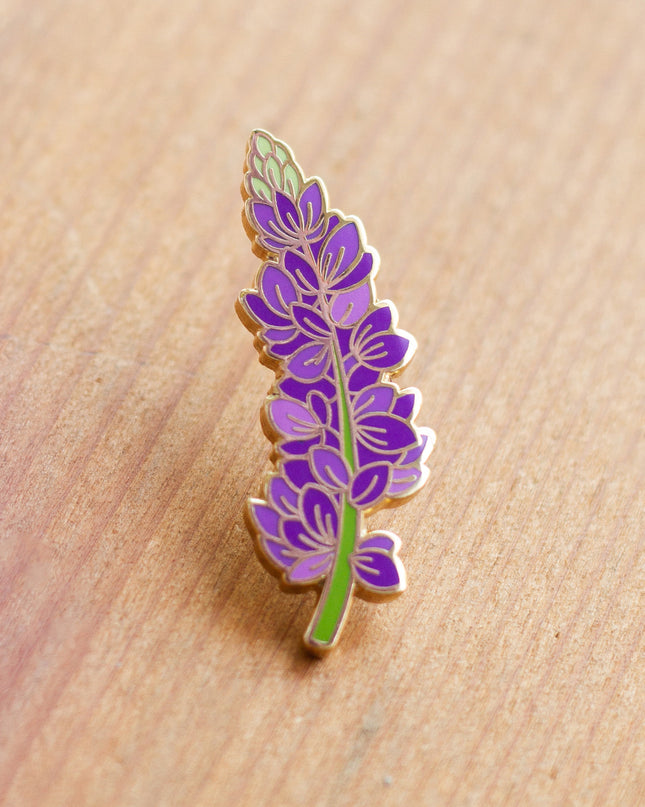 Lupin Enamel Pin