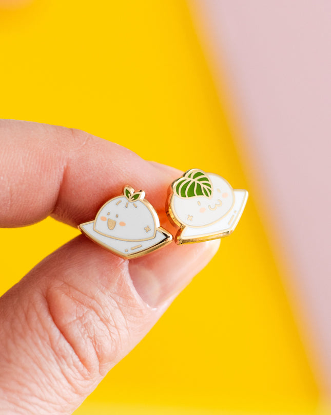 Bao Down Earrings
