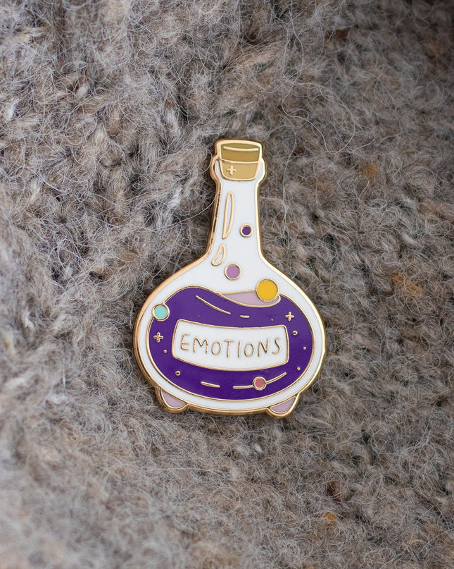 Bottled Emotions Enamel Pin
