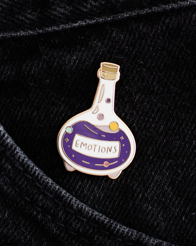 Bottled Emotions Enamel Pin