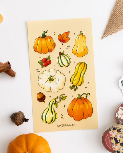 Pumpkin Patch Sticker Sheet