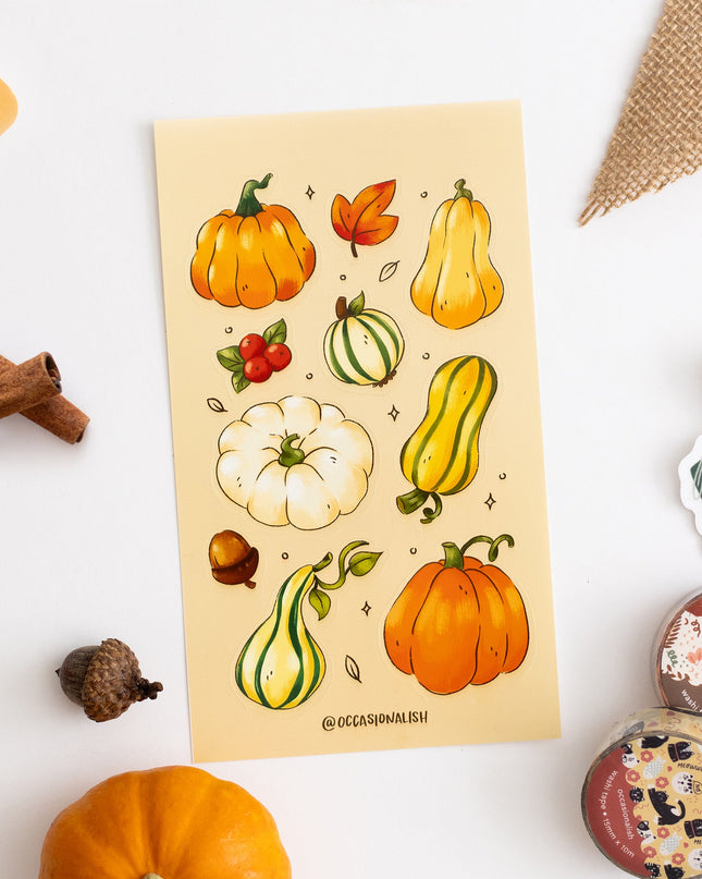 Pumpkin Patch Sticker Sheet