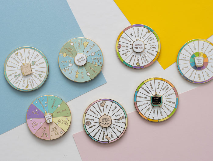 Group of interactive pins