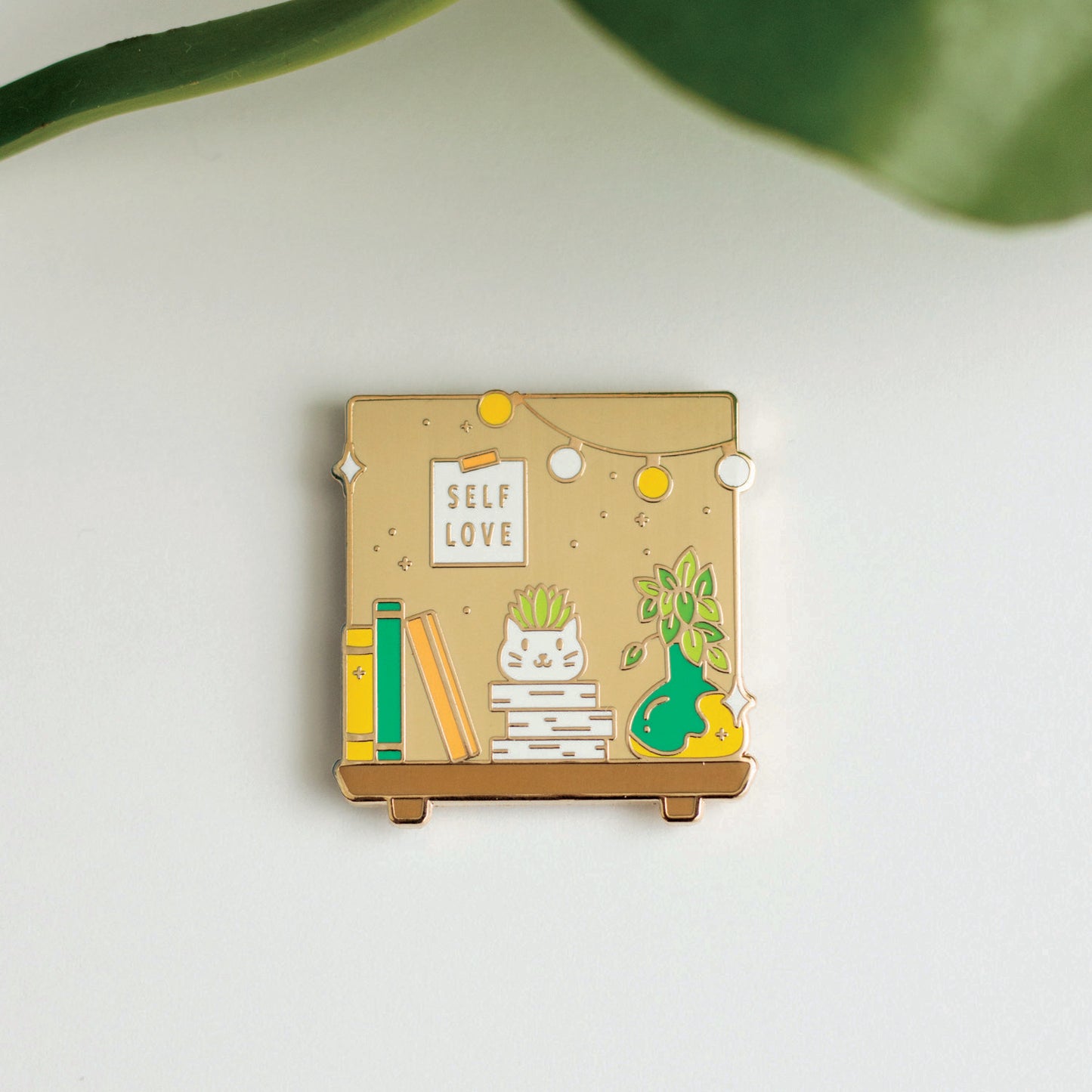Cozy Corner Enamel Pin