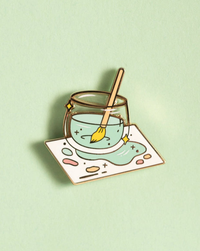 Paint Water Enamel Pin