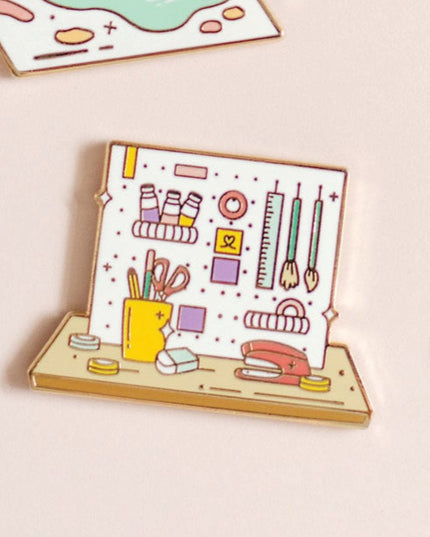 Creative Corner Enamel Pin