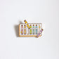 Pastel Paint Set enamel pin
