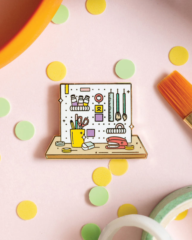 Creative Corner Enamel Pin