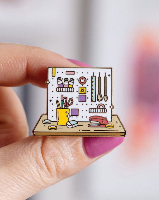 Creative Corner Enamel Pin