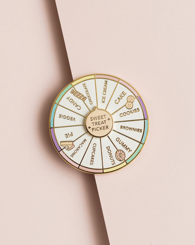 Sweet Treat Picker Spinning Enamel Pin