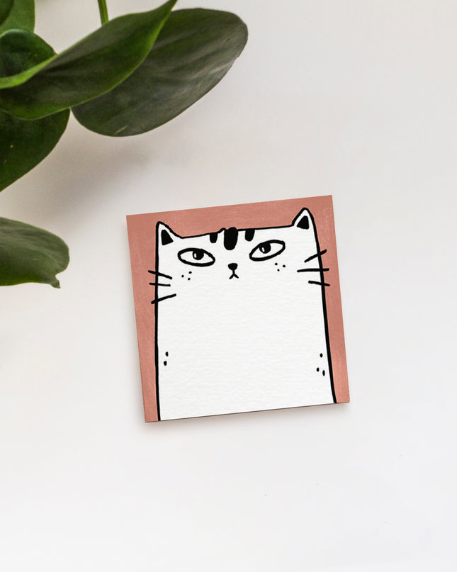 Meow Portrait Sticky note
