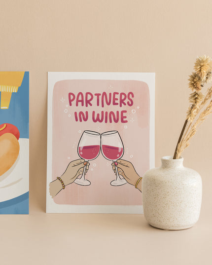 Partners In Wine Card