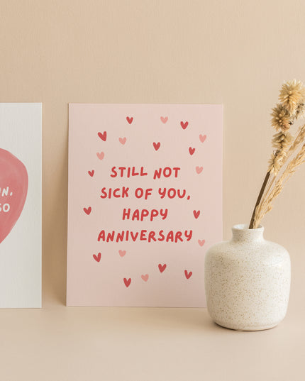 Not Sick of You Yet Card