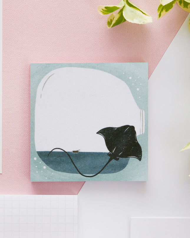 Sea Creature: Stingray Sticky note
