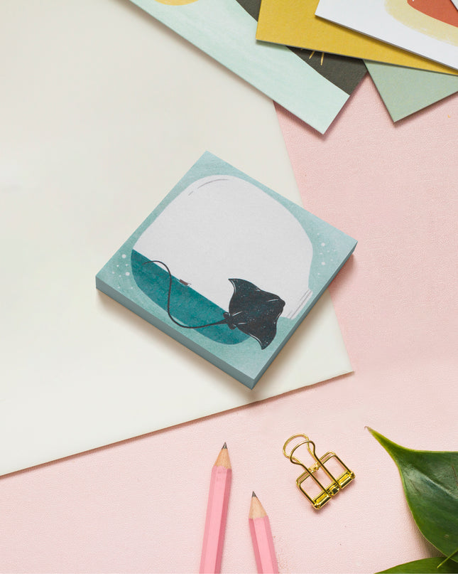 Sea Creature: Stingray Sticky note