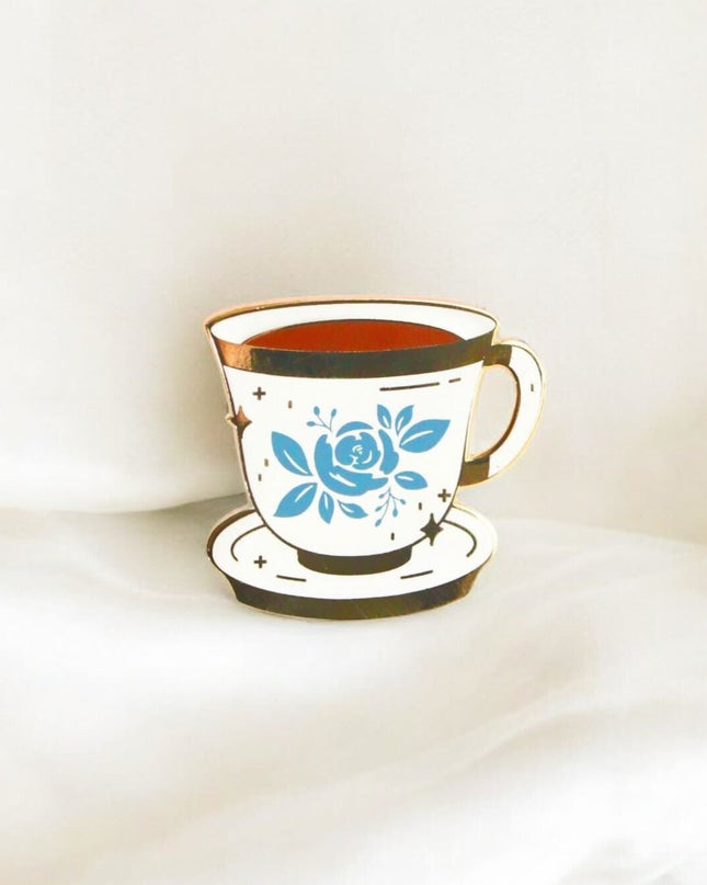 Teacup Enamel Pin