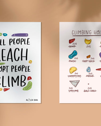 Tall People Reach, Short People Climb