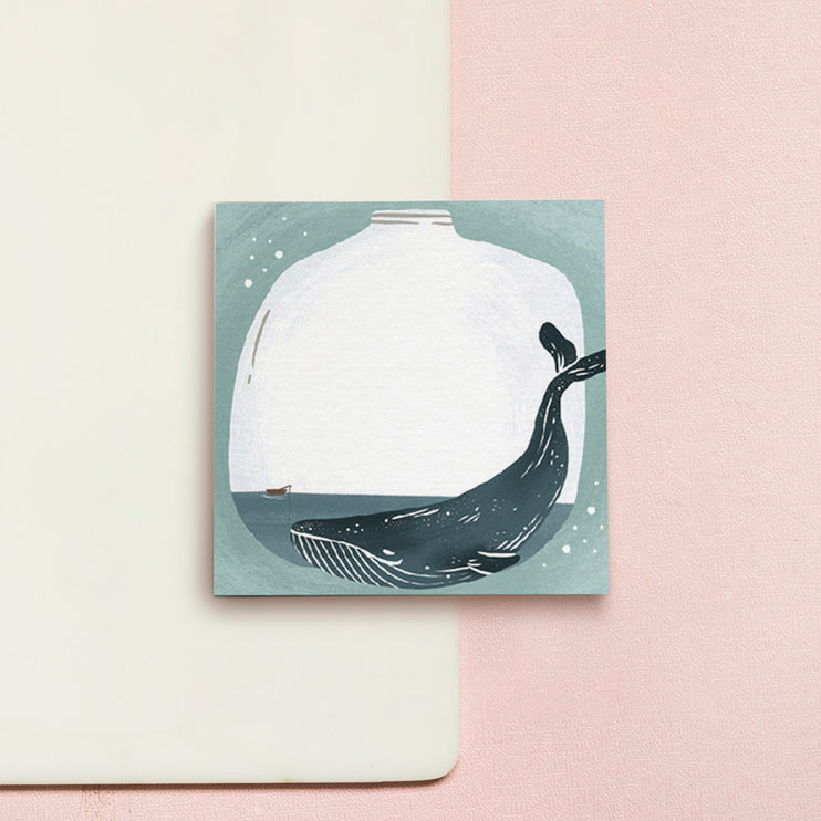 Sea Creature: Whale Sticky note