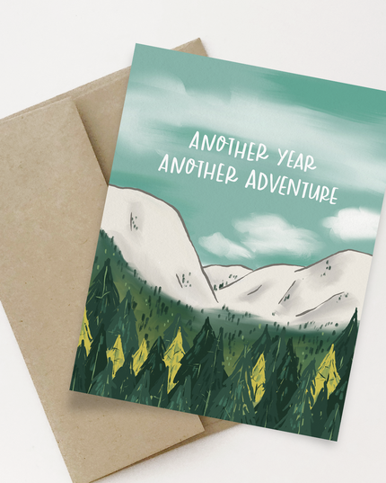 Birthday Card for travelers